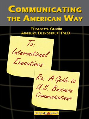 cover image of Communicating the American Way